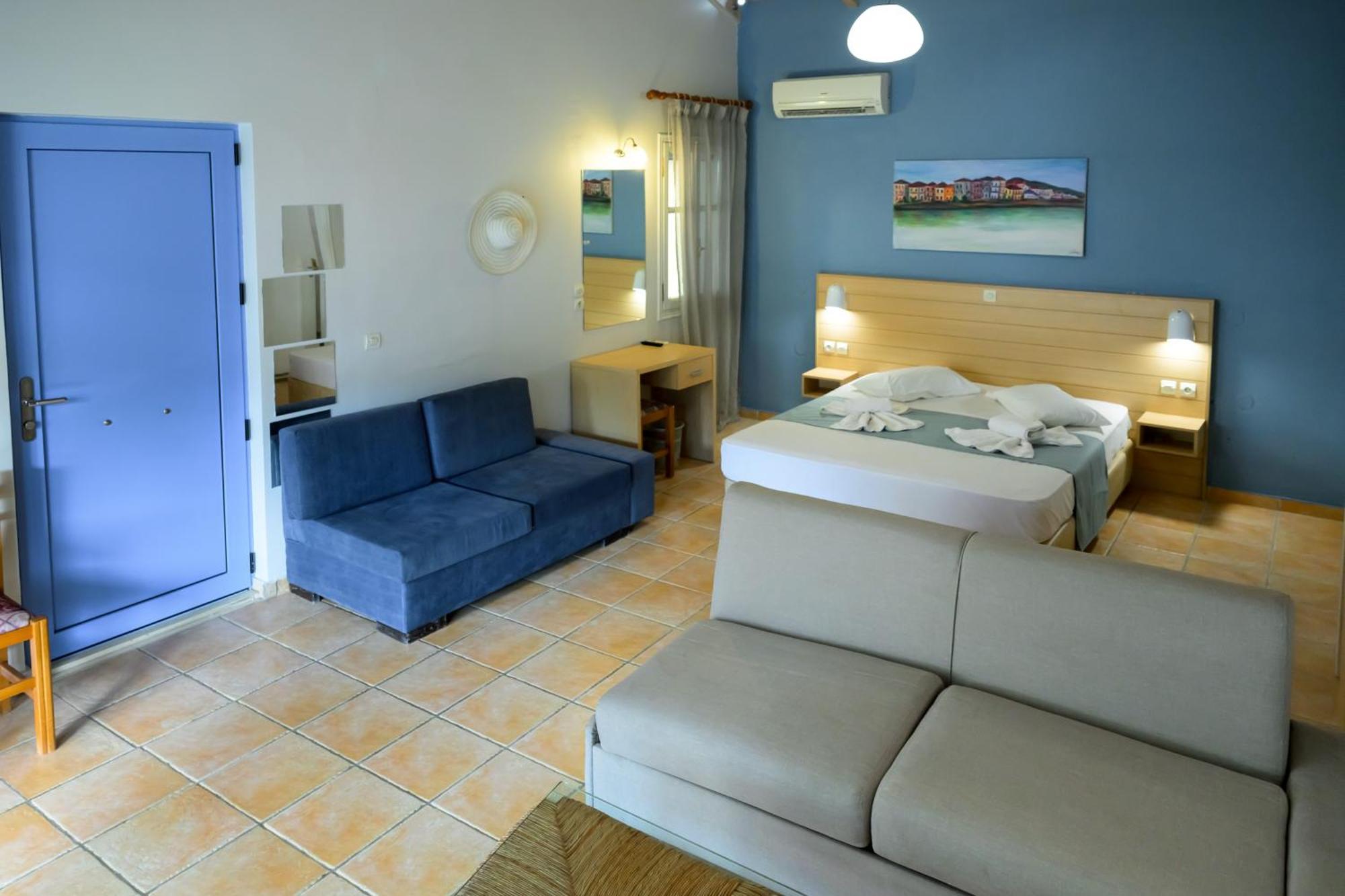 Rouda Bay Beach Hotel Mikrósz Jalósz Kültér fotó